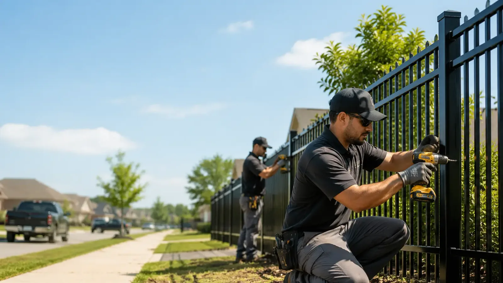 Metal Fence Installation in Holt, MI
